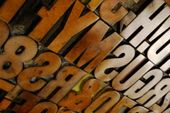 Wood Letter (Wood Type)